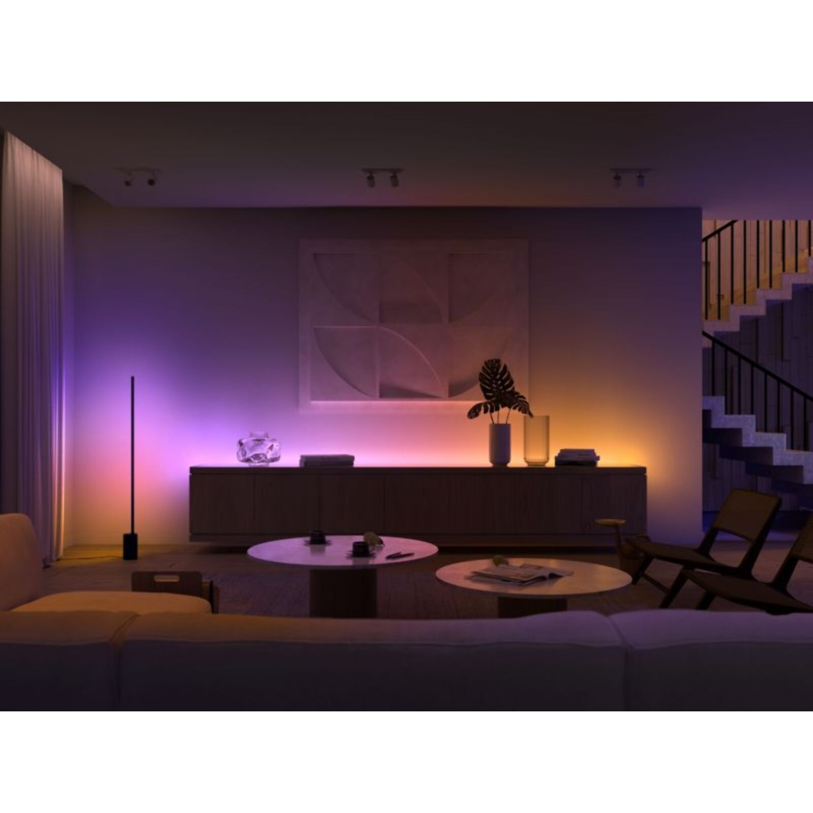 Ruban LED PHILIPS HUE W&C Lightstrip Gradient 2M+base