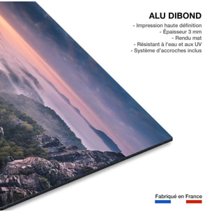 Tableau sunrise on the rocks Tableau alu Dibond