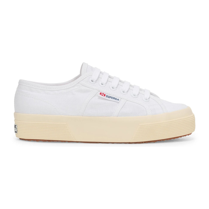 Scarpe da donna Superga Grigio 2740 Platform Linen