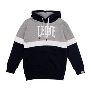 Sudadera niño Leone gran logo Gris Niño