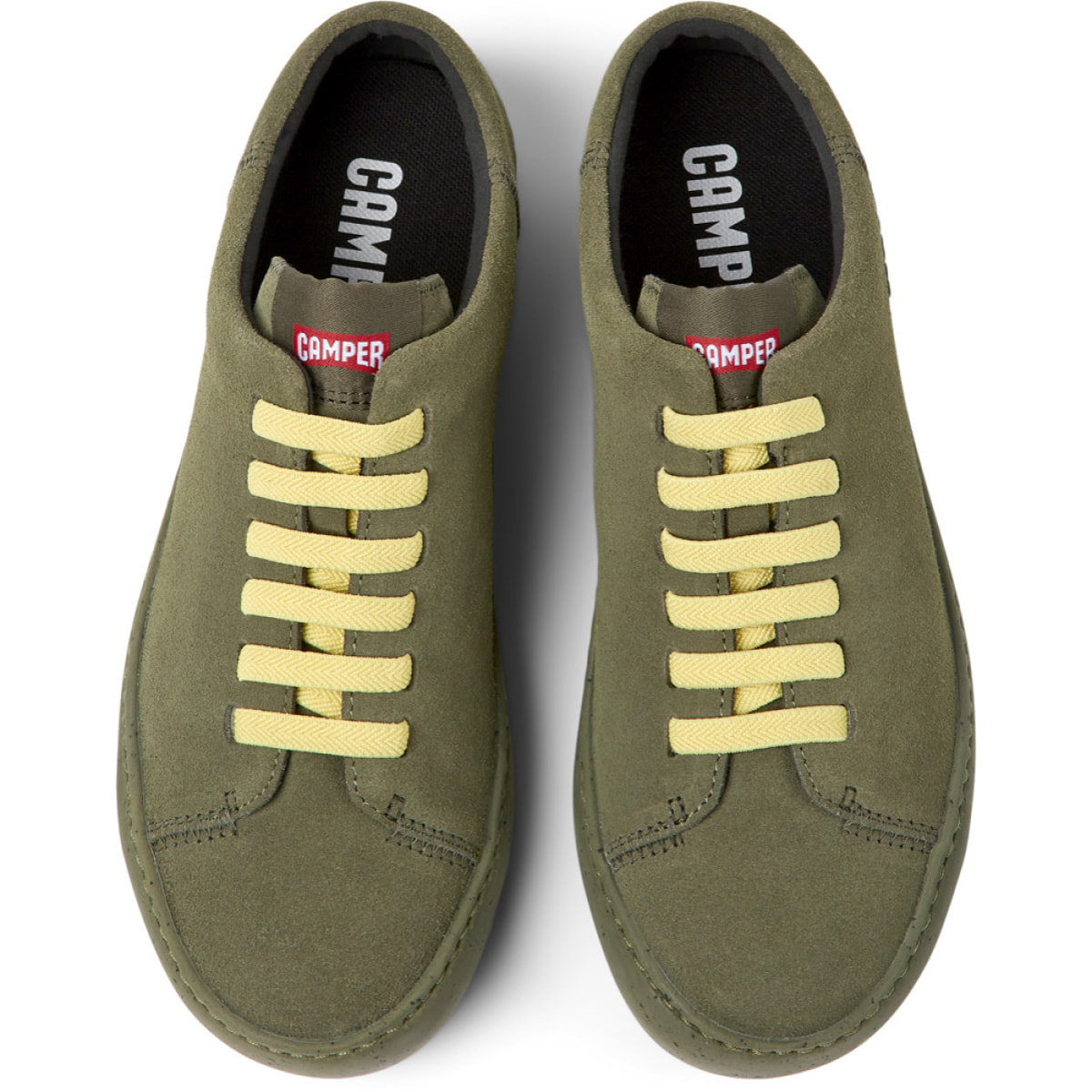 CAMPER Peu Touring - Zapatillas Sneakers Verde Mujer