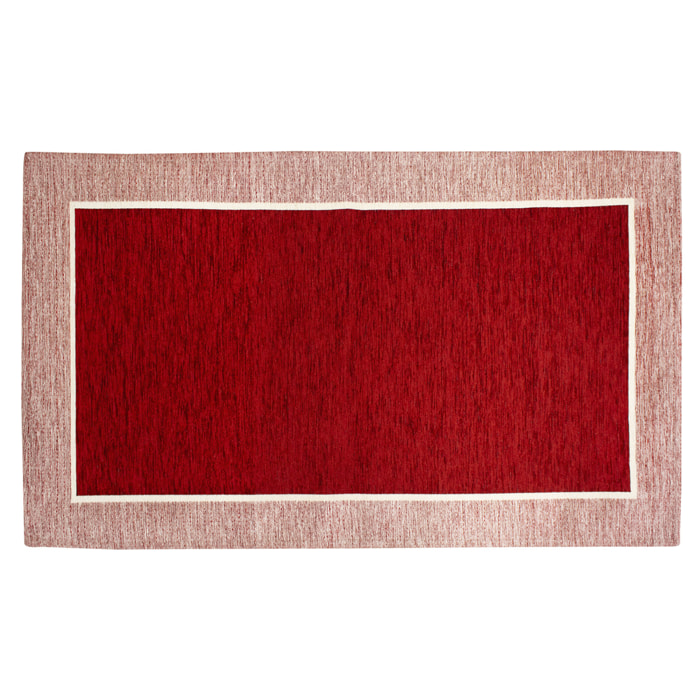 TAPPETO ARREDO DIS.ROMA ROSSO DON GIOVANNI 175x280 CM CON ANTISCIVOLO