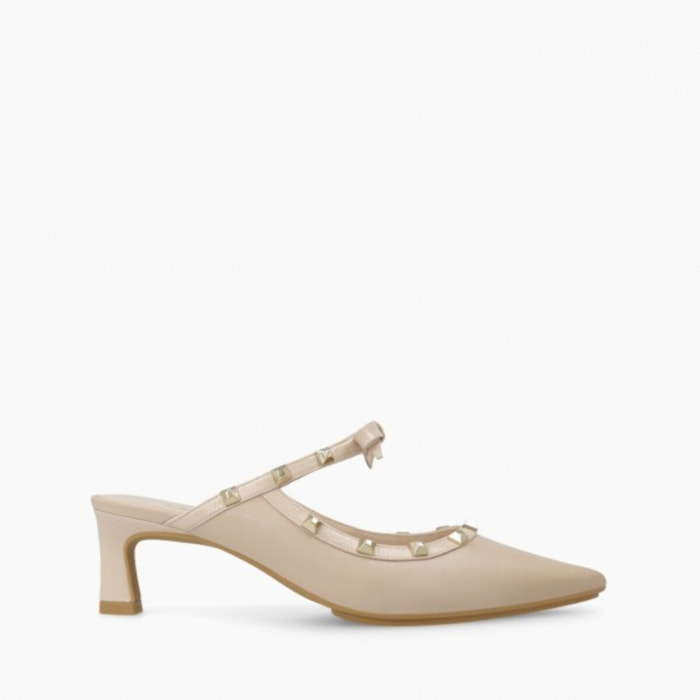 ZAPATOS DE SALÓN NUDE CHERIGA