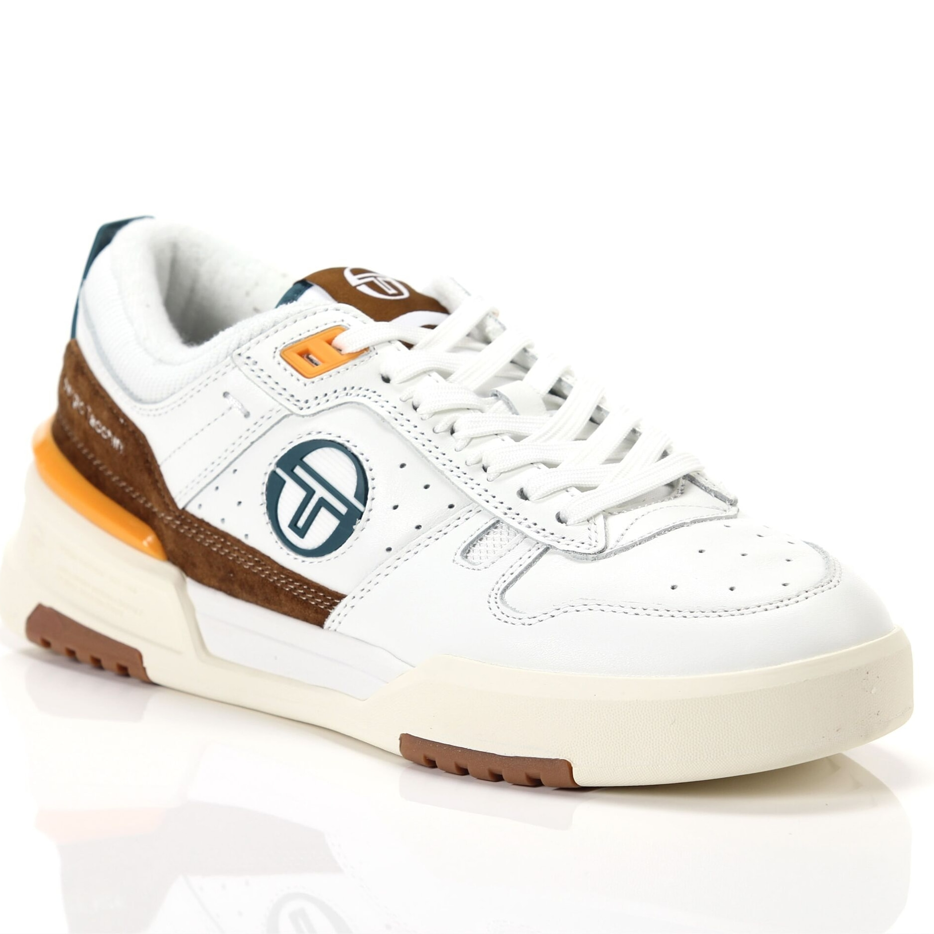 Sneakers Sergio Tacchini BB Court Lo White Antique White Pacific Bianco