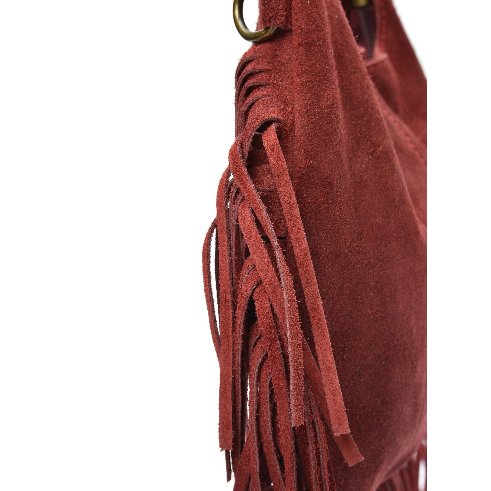 Borsa a tracolla Isabella Rhea Bordeaux