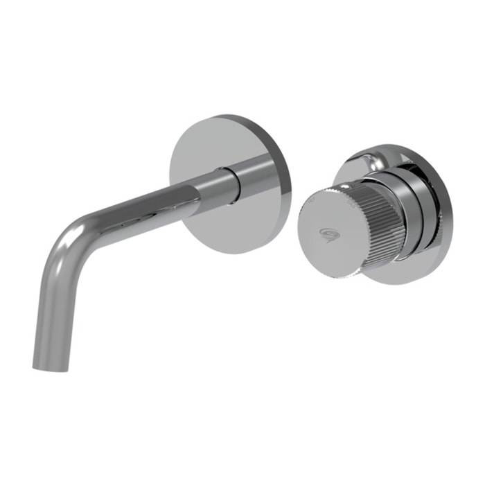 Mitigeur d'évier chromé SAT Evolution avec corps encastré  (SATBSEVO101)