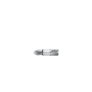 Embout standard Pozidriv 25 mm PZ2 x 25 - 20 pièces dans un coffret en plastique - WIHA - 36282