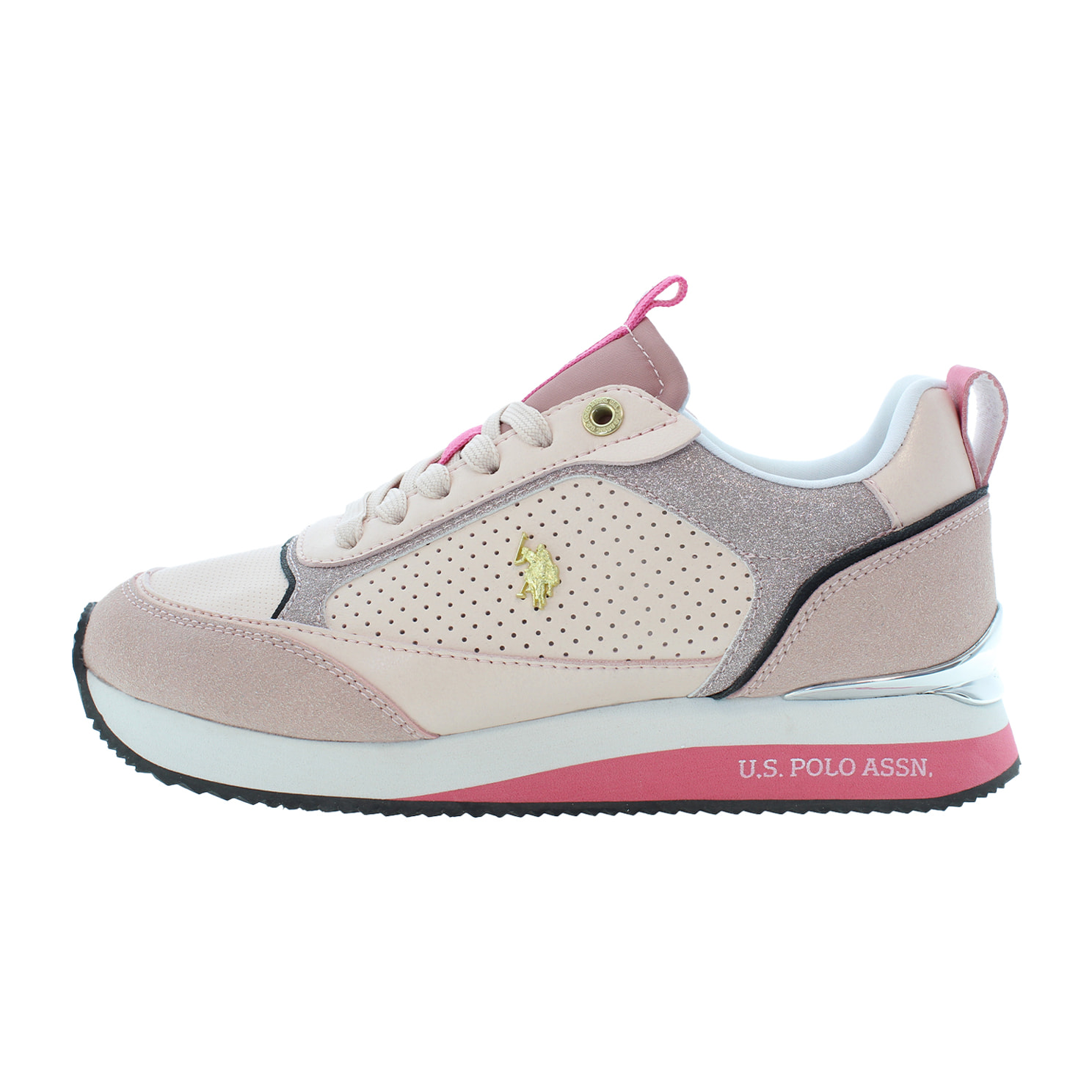 U.S. Polo Assn. - Sneakers FRISBY003W4YN1 in sintetico per donna