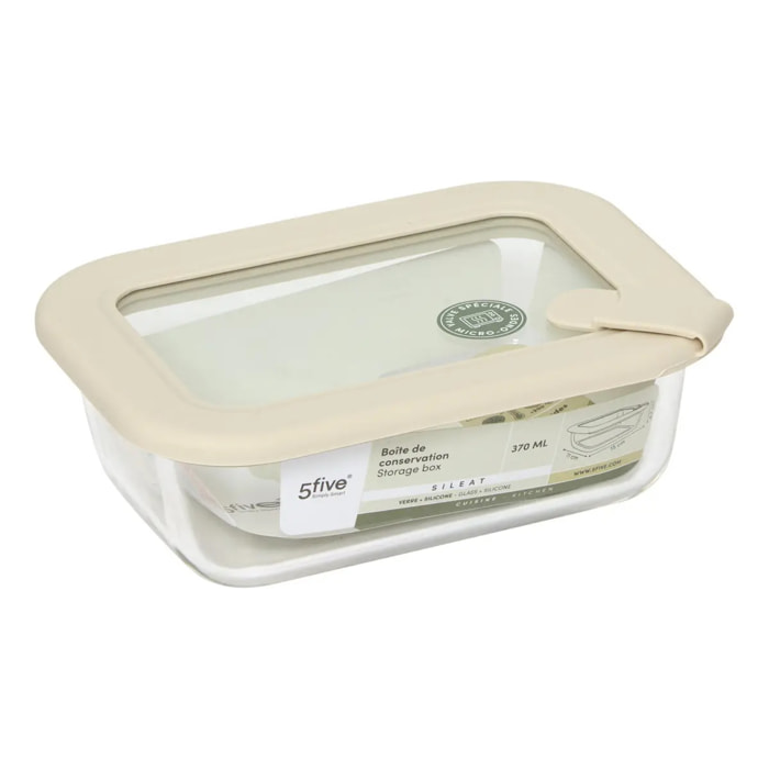 Boîte de conservation Sileat 0,37L