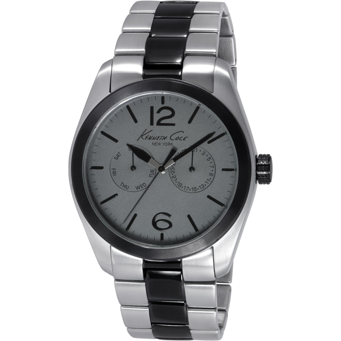 Reloj Kenneth Cole IKC9365 Hombre Analogico Cuarzo con Correa de Acero