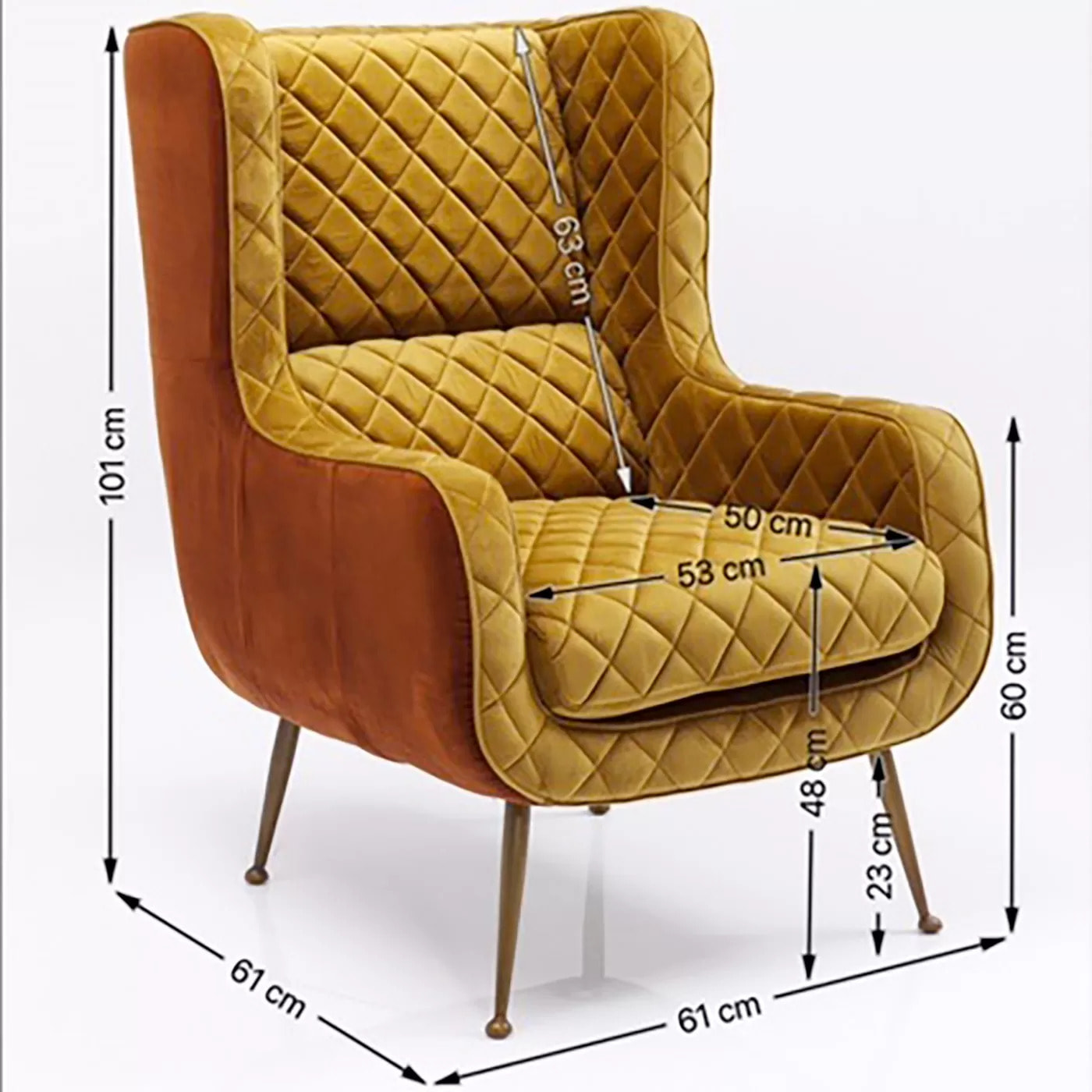 Fauteuil Nona tropical Kare Design