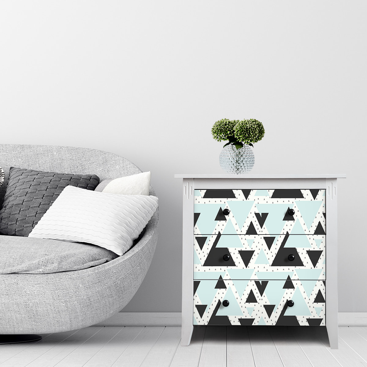 Sticker meuble scandinave klothildev 40 x 60 cm