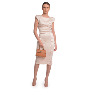 Borsa a mano Anna Luchini Cammello