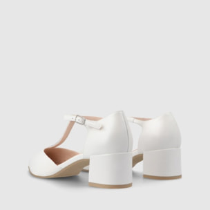 ZAPATOS DE SALÓN DE NOVIA BLANCOS CARLOT
