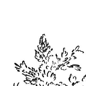 Papier peint panoramique foret Intissé