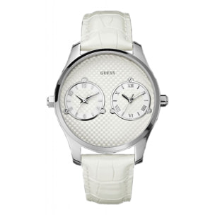 Reloj Guess W80043G1 Hombre Analogico Cuarzo con Correa de Piel