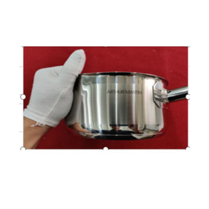 Set de 5 casseroles (gamme professionnelle)