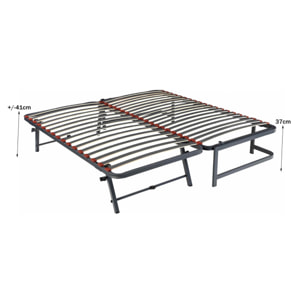 Somier Nido | 37cm de altura | Somier inferior con patas plegables