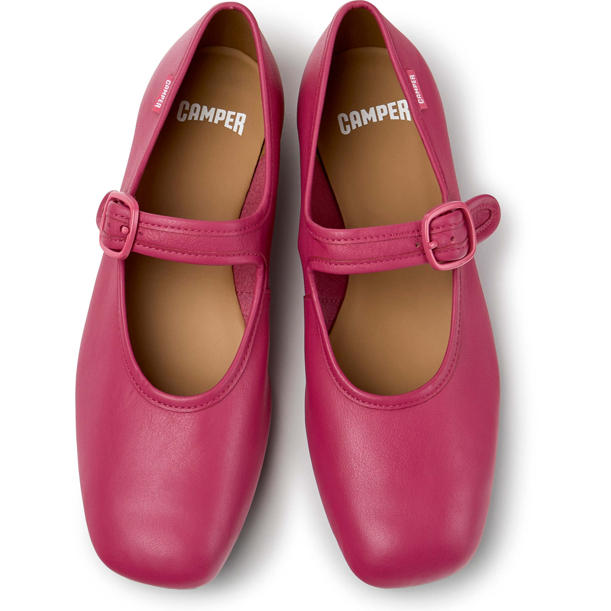 Bailarinas - CAMPER Casi Myra - Rosa - Piel lisa