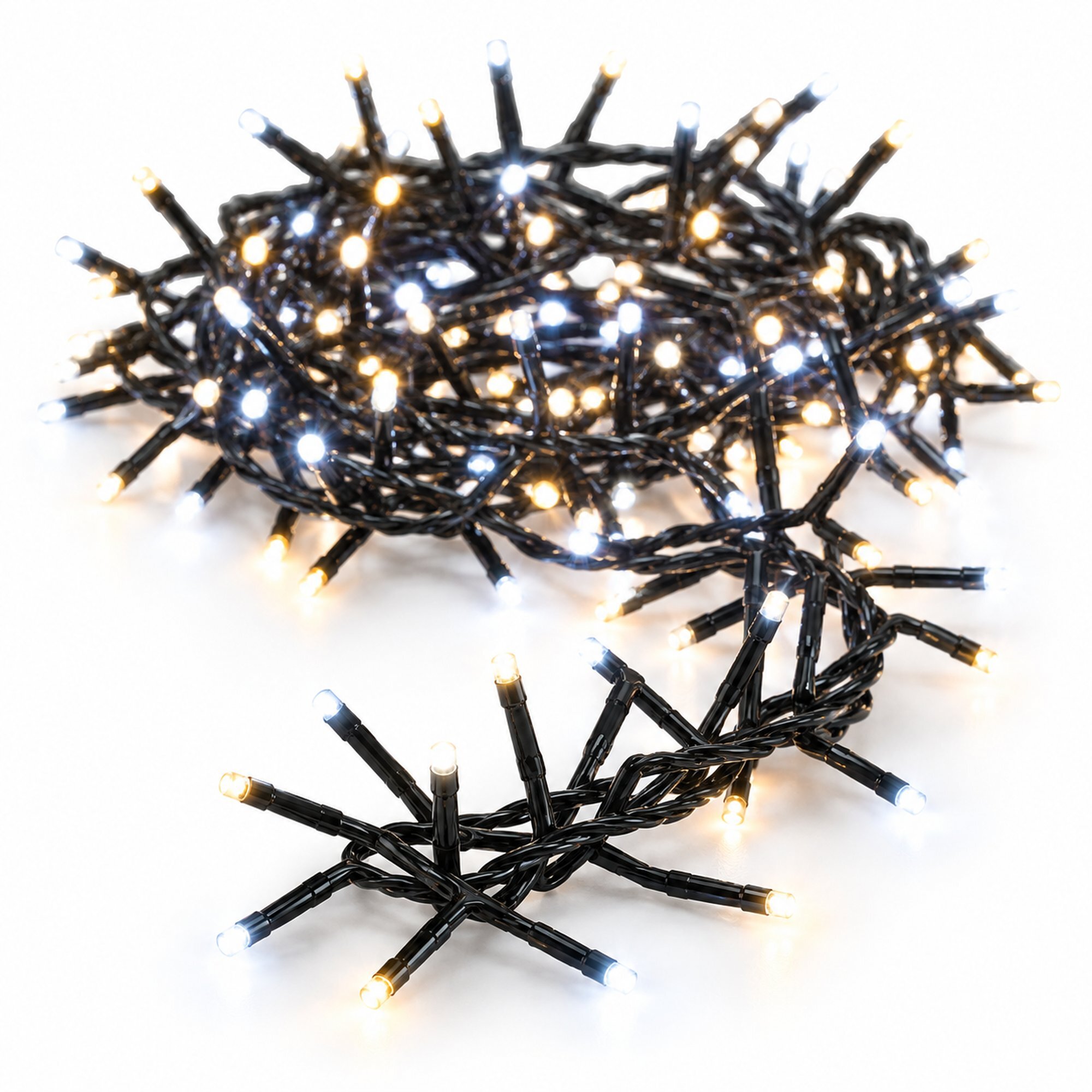 Clúster de 1250 Luces LED Blanco - 28 metros