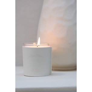 J-Line bougie parfumée Cuir - Grape White - verre - blanc - 40H