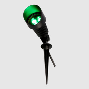 FORLIGHT Proyector Ip65 Minimal Green Led 6W Green Negro 229Lm