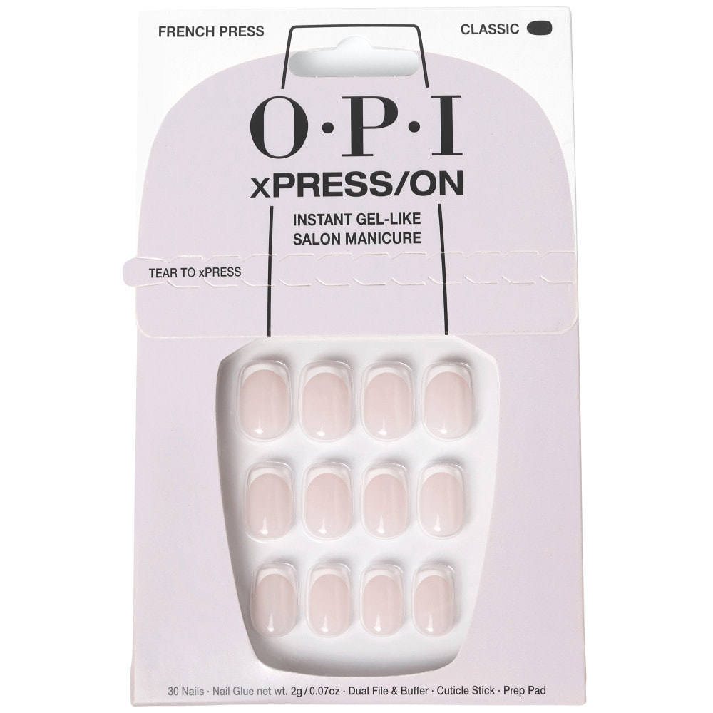 Duo Infinite Shine - Base et Top Coat Duo Pack - 30ml xPRESS-ON - French Press - Faux ongles réutilisables, effet gel