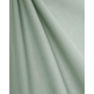 Juego de sábanas algodón lisas verde tiffany