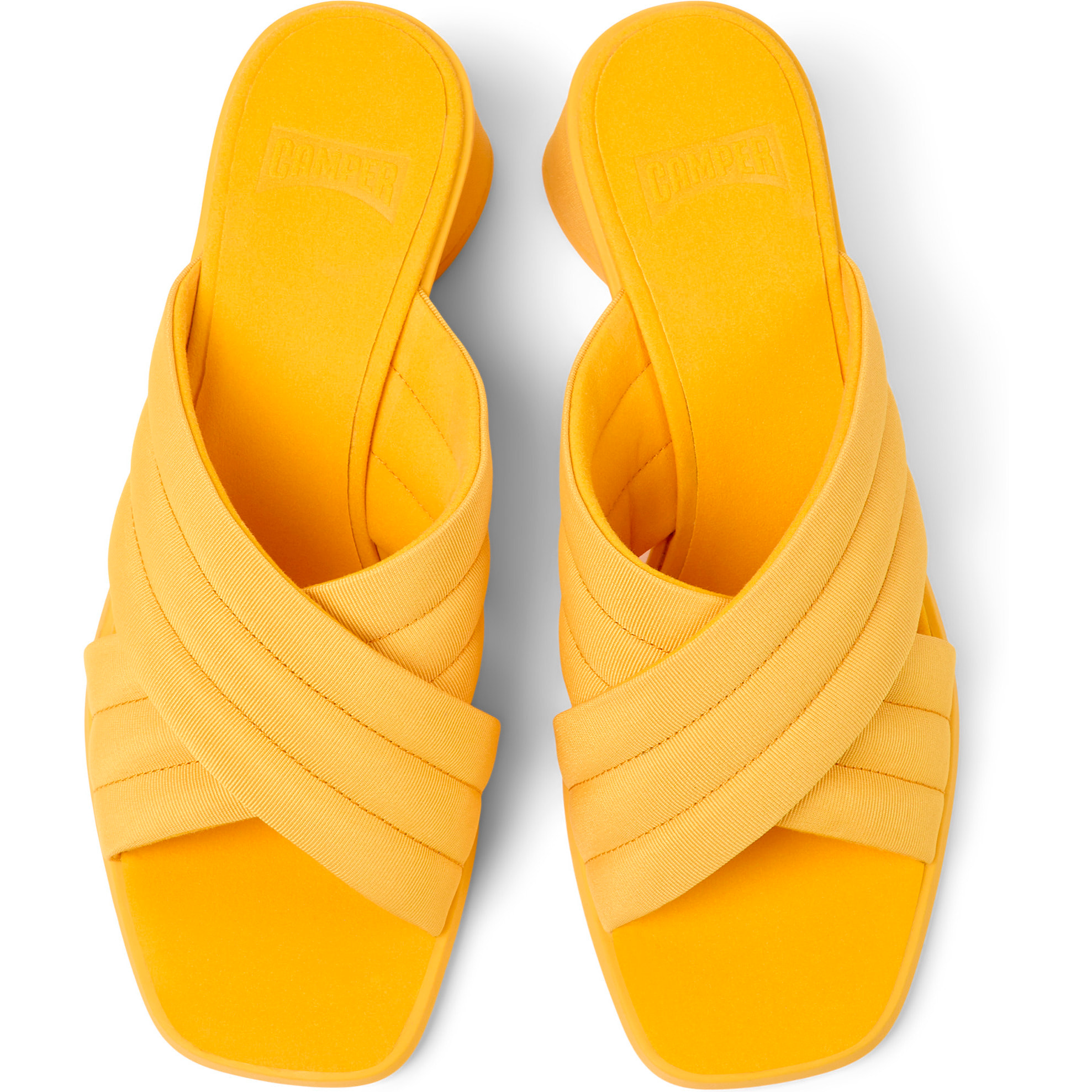 Sandalias - CAMPER Kiara - Naranja - Textil técnico (poliéster reciclado)