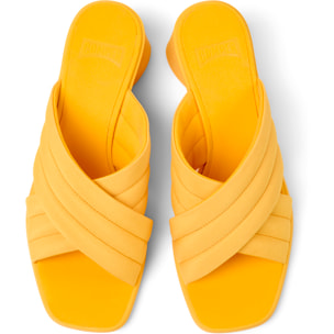 Sandalias - CAMPER Kiara - Naranja - Textil técnico (poliéster reciclado)