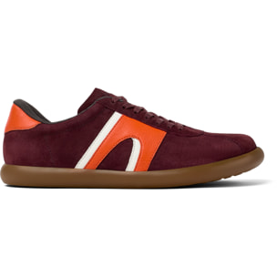 Zapatillas - CAMPER Pelotas Soller - Burdeos - Cuero Nubuck