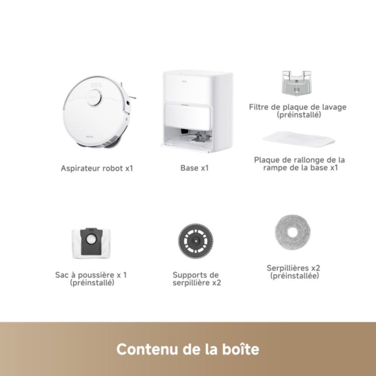 Robot Aspirateur Laveur MOVA P50 Ultra