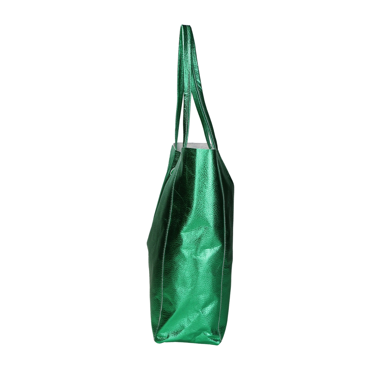 Borsa Shopper da donna In Vera pelle Made in Italy 40x36x11 cm