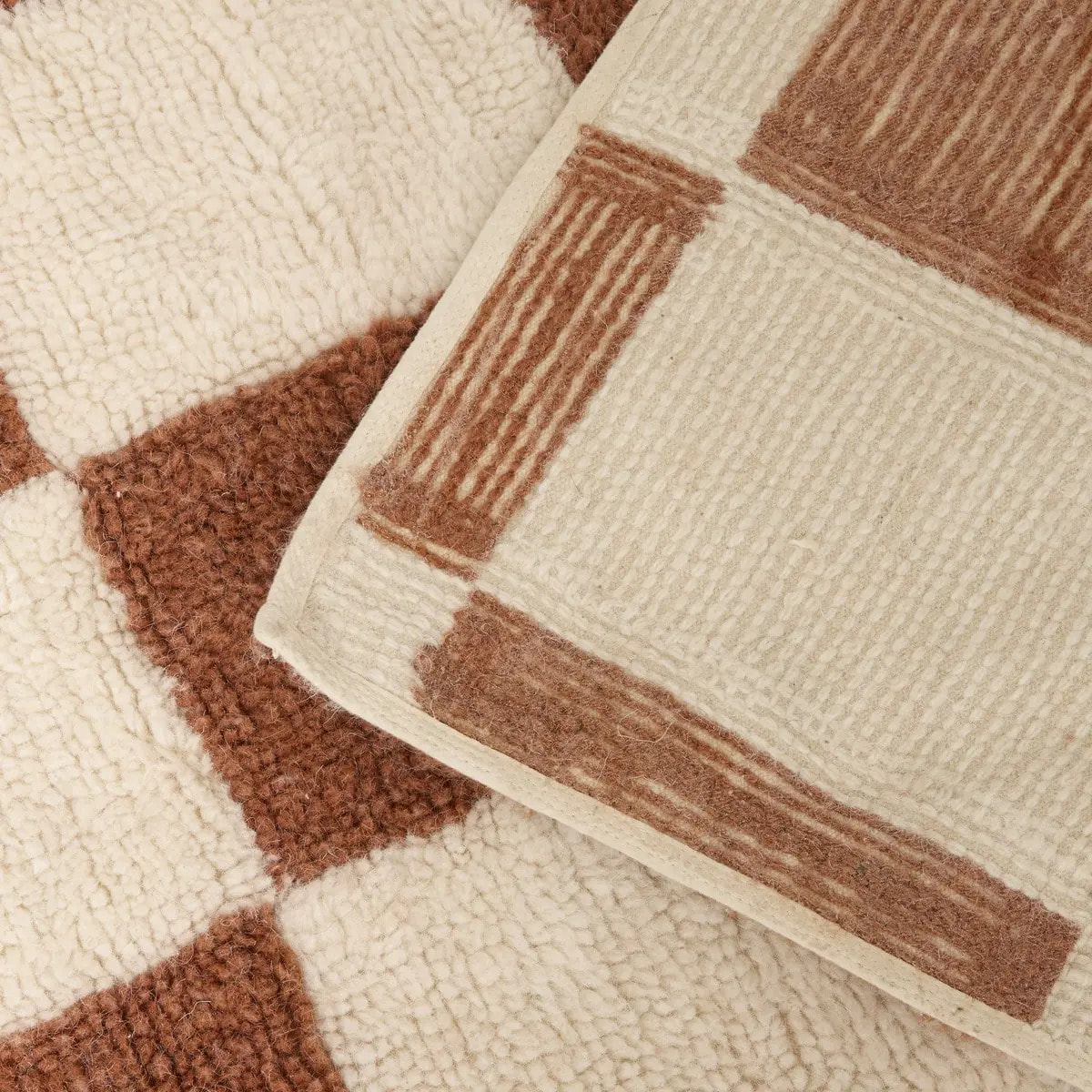 Tapis Homy rectangulaire 160x230cm marron