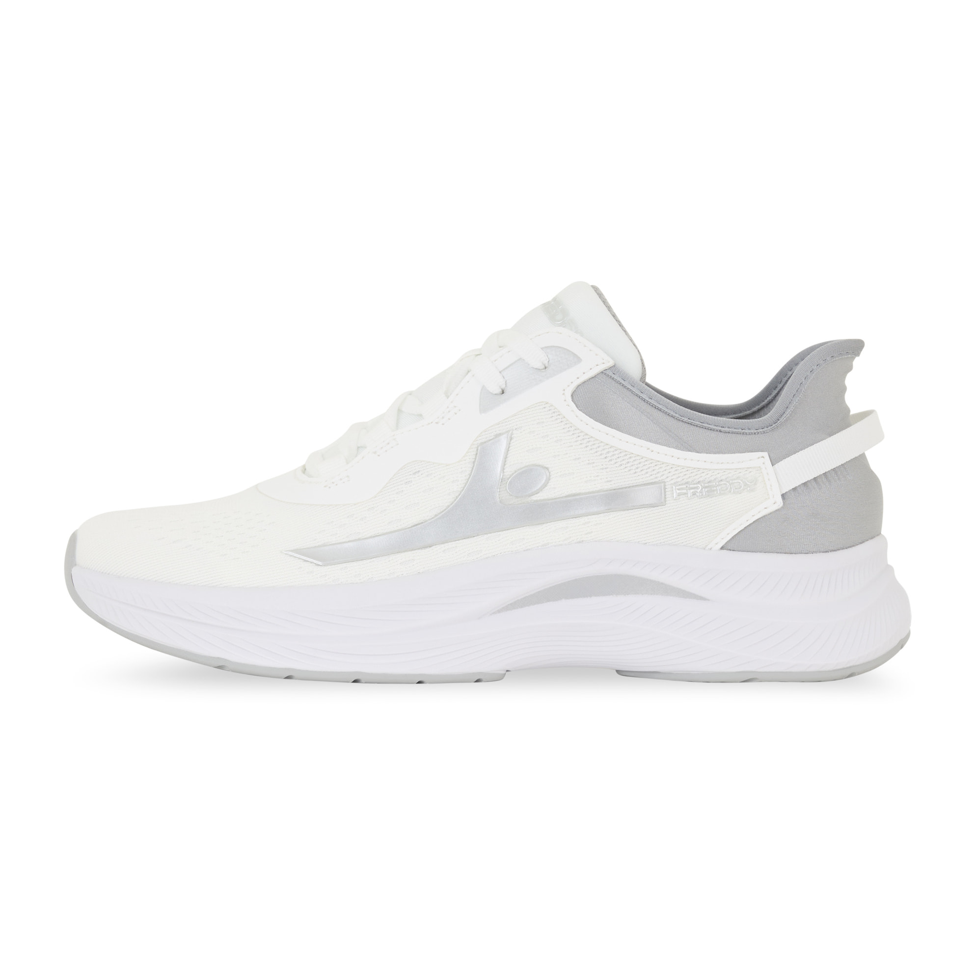 Sneakers uomo in mesh con supporti tecnici e suola leggera