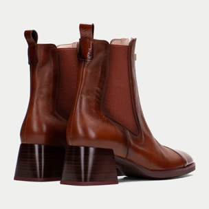 Botin Milan Cuero 5 cm