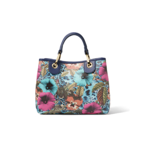 Borsa a mano  da donna In Poliestere e Poliuretano Prodotto artigianale 28x21,5x13 cm