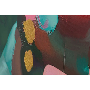 Cuadro Africana Con Marco Negro 80x4x120 Cm