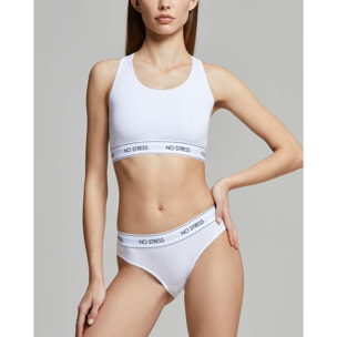 Slip no stress donna cotone organico