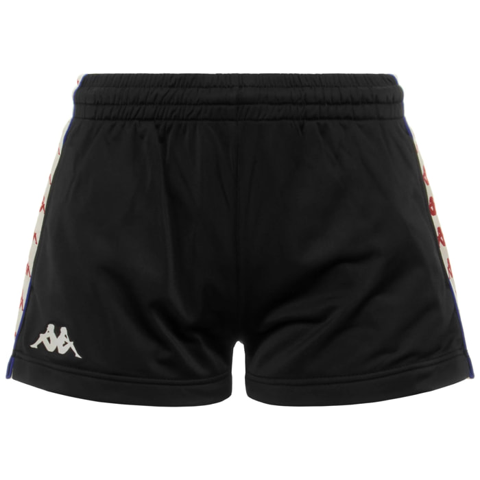 Kappa - Pantaloni Corti Donna Nero - 222 Banda Ladytread