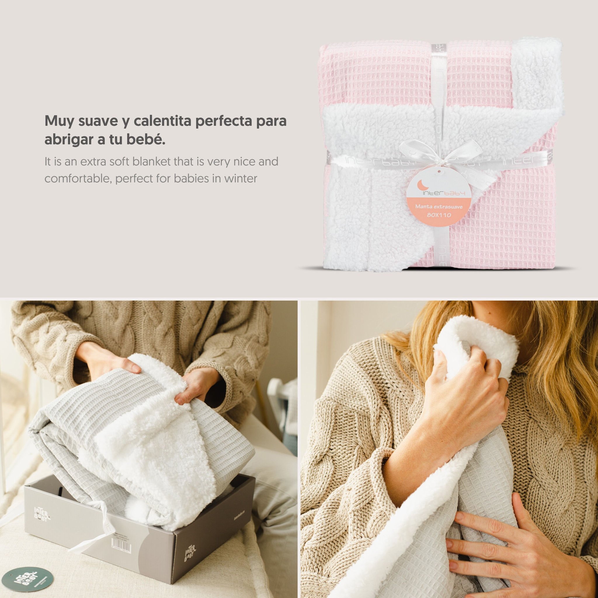 Manta Nido Abejacon Borreguillo