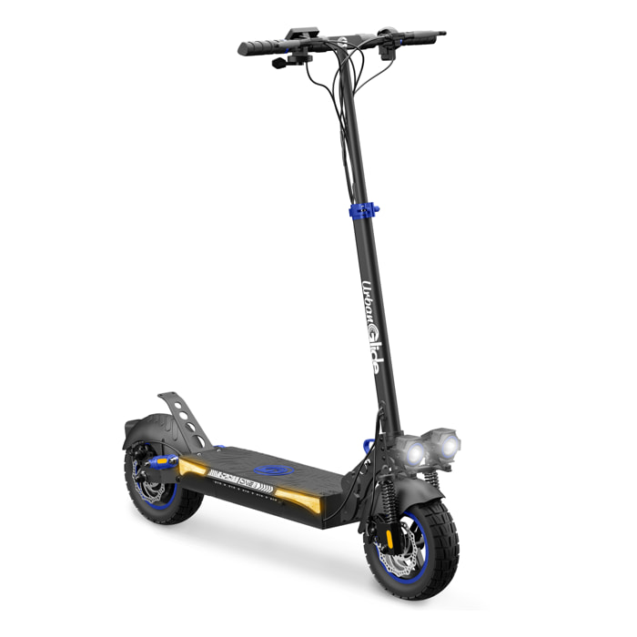 Trottinette Électrique Adulte UrbanGlide  ECROSS –  Moteur 1300W -  Autonomie Jusqu'a 60 km - Pneu Tubeless 10" - Batterie 54V/13Ah - Poids 23Kg