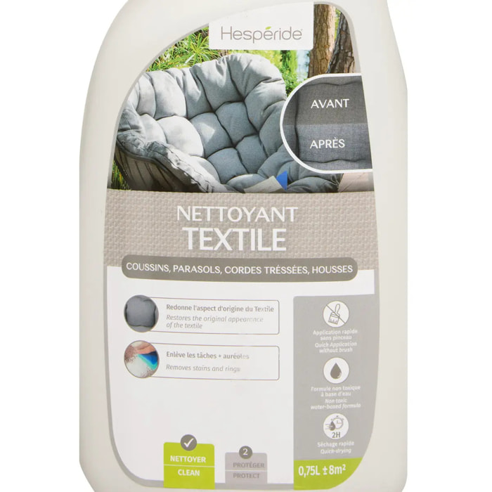 Spray nettoyant pour textile extérieur 75cl