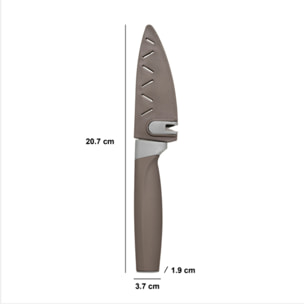 Couteau avec lame 8,20cm et étui doucle fonction