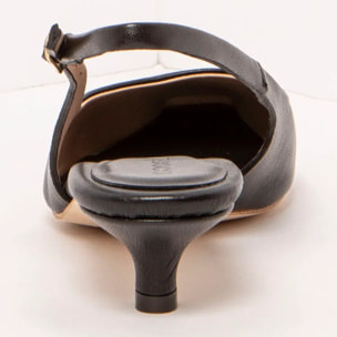 Sandalias con tacón S3024 NAPPA BLACK/ ALEDO color Black