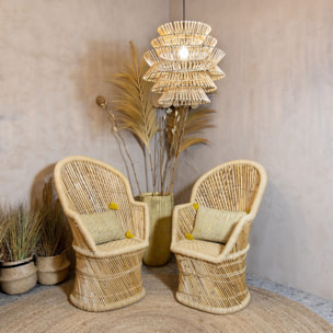 Suspension en bambou 53cm GANON