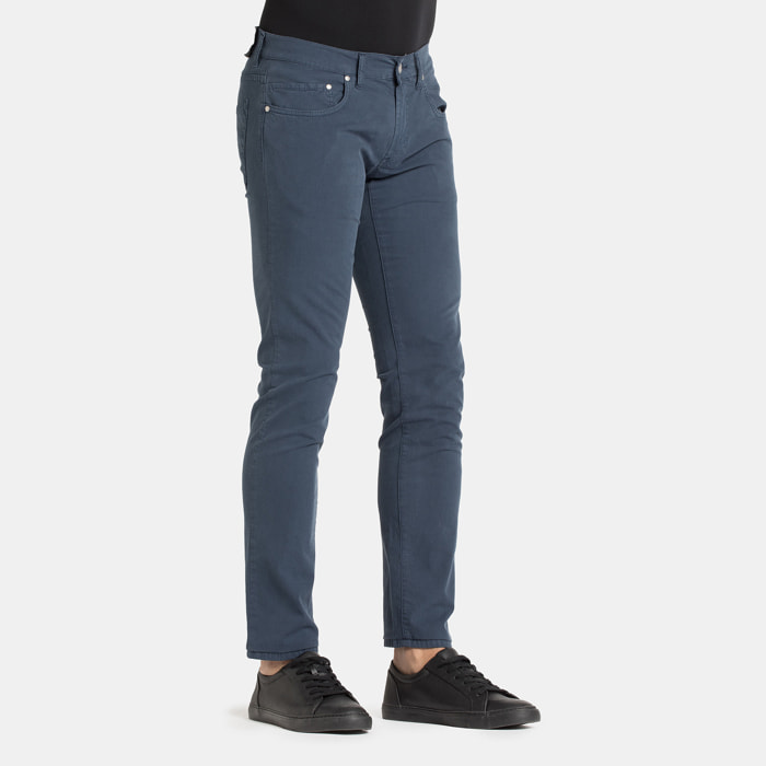 PANTALONE 5 TASCHE MOD. 717 SLIM FIT IN TELA STRETCH