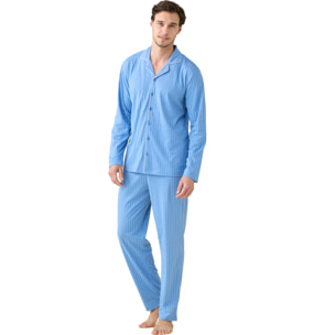 Pigiama uomo estivo in cotone articolo stripes. Noidinotte