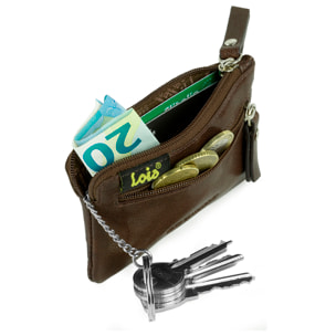 Monedero Piel Hombre Lois Eagle Marron