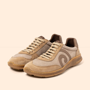 Zapatos N5435 MULTI LEATHER SESAME/OROEL color Sesame